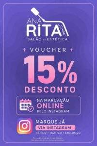 ✨ NOVIDADE NA ANA RITA SIMÕES – SALÃO DE ESTÉTICA ✨