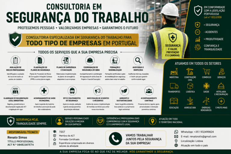 Consultoria em segurança do trabalho
