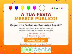 A TUA FESTA MERECE PÚBLICO!